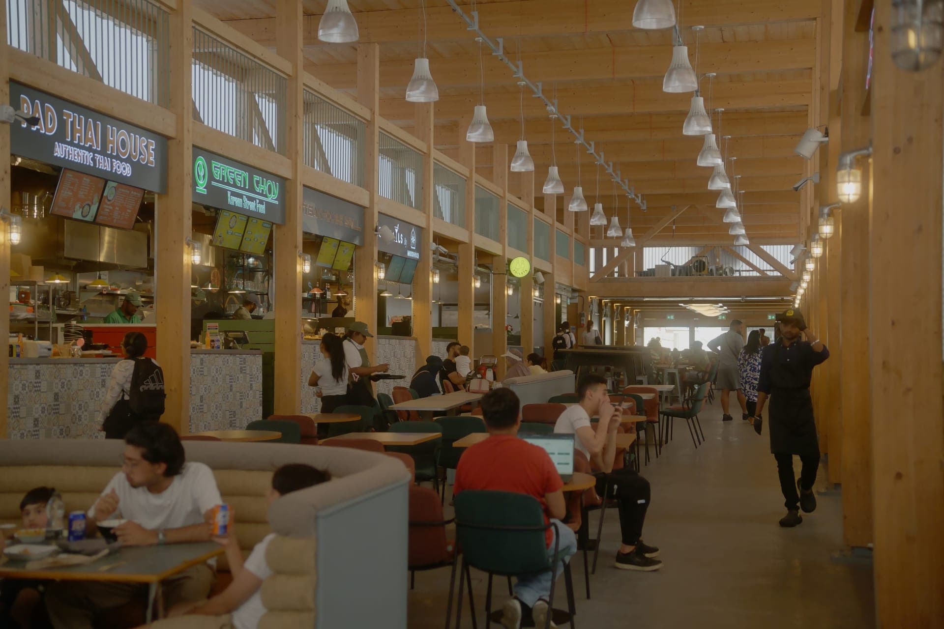 Maison Noor food hall interior
